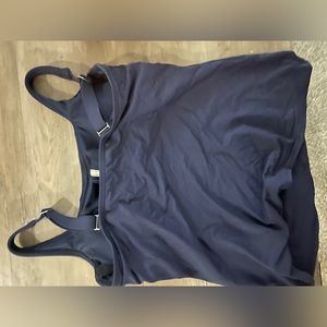 Navy Lands End Tankini Top